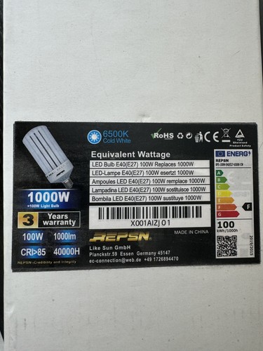 Glühbirne 1000w equivalent - 1000w,
